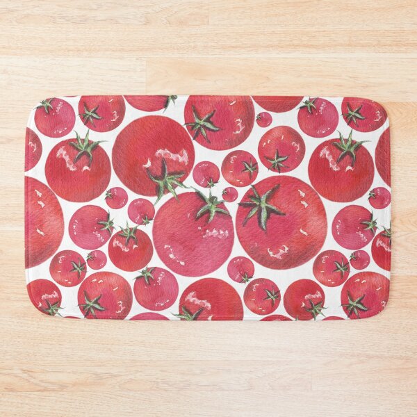 Item preview, Watercolor Large and Small Tomatoes  designed and sold by silviaol.