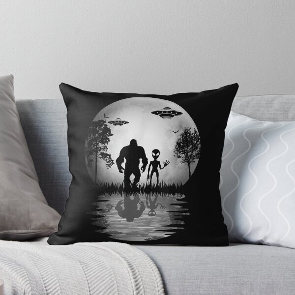 Item preview, Funny Alien Bigfoot Moon Sasquatch UFO For Boys Mens Womens designed and sold by ChristinaMauri.