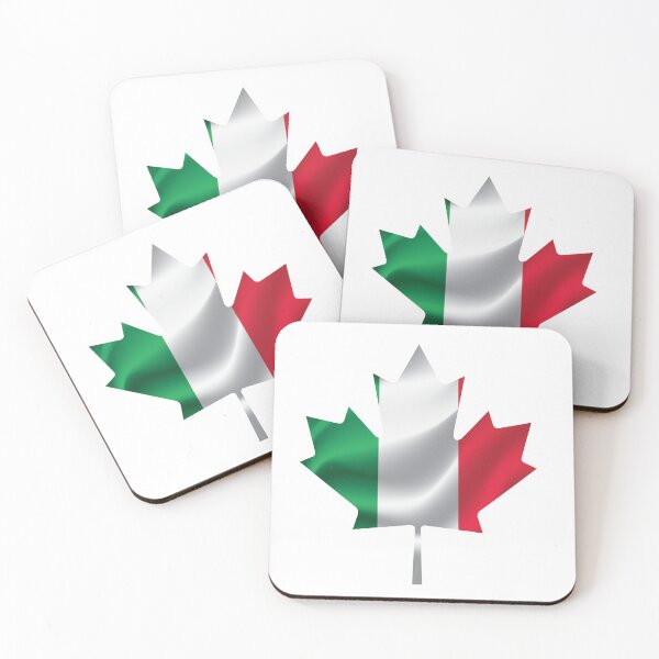 Item preview, Italian Canadian Pride Flag designed and sold by RahallusNtx.