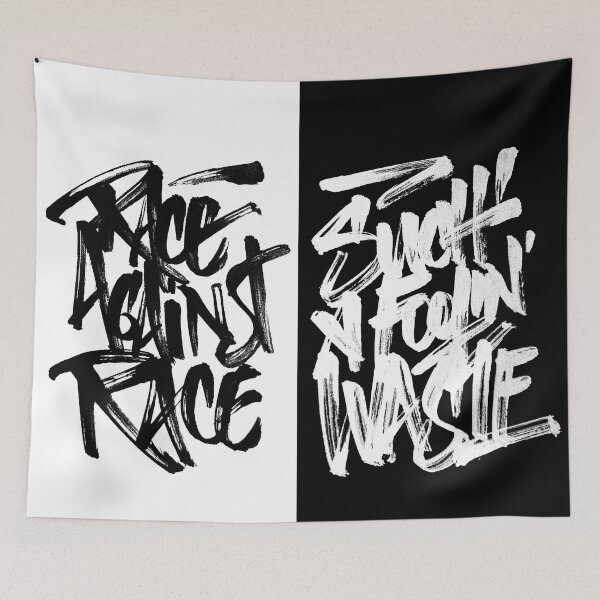 Item preview, Race against race, Such a foolin' waste designed and sold by Brushtype.