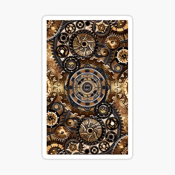 Steampunk Gear Wall Sticker