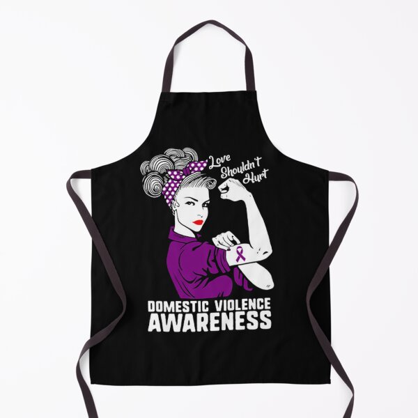 Item preview, Love shouldn't hurt domestic violence ribbon designed and sold by baotrinh58.