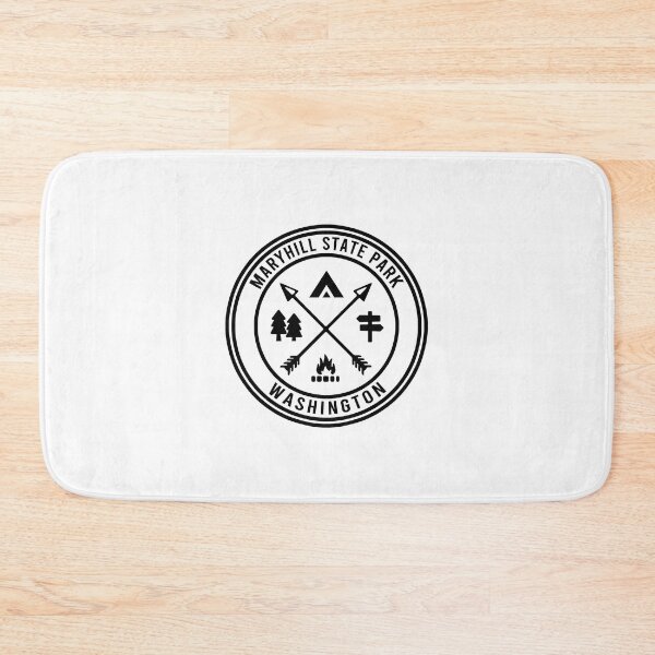 Item preview, Maryhill State Park Washington BW Heraldic Logo designed and sold by VanyaKar.