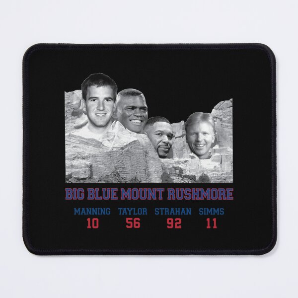 Item preview, Big Blue Mount Rushmore Sticker designed and sold by beluovera.