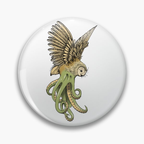 Item preview, Octopus/owl designed and sold by Toupee3000.
