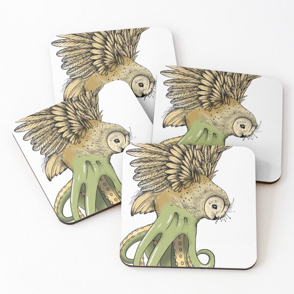 Item preview, Octopus/owl designed and sold by Toupee3000.