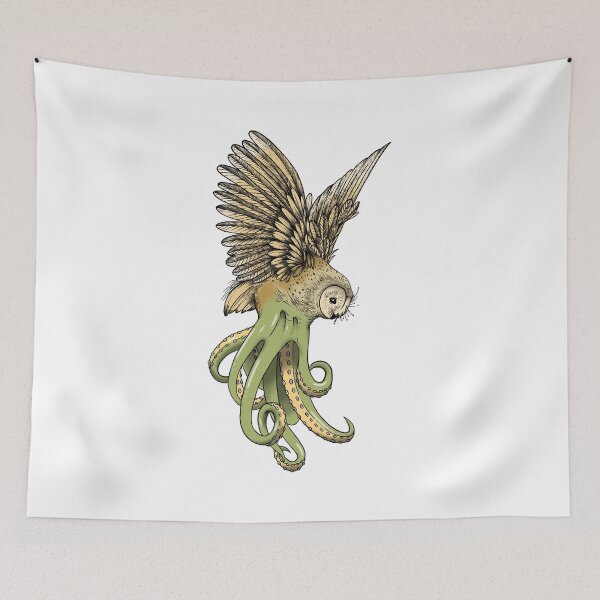 Item preview, Octopus/owl designed and sold by Toupee3000.