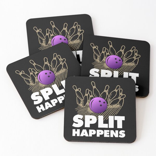 Item preview, Split Happens I Bowling Skittles Pin Classic T-Shirt designed and sold by jennieloriu0.
