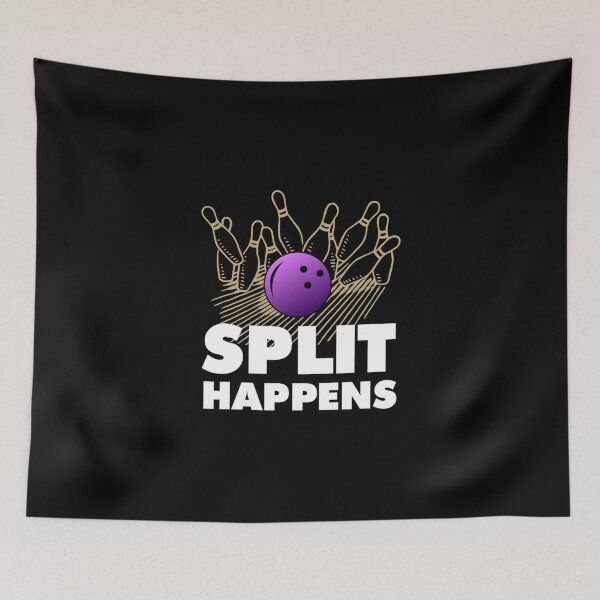 Item preview, Split Happens I Bowling Skittles Pin Classic T-Shirt designed and sold by jennieloriu0.