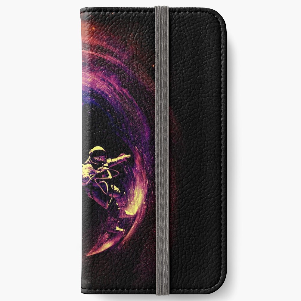 Space Surfing iPhone Wallet