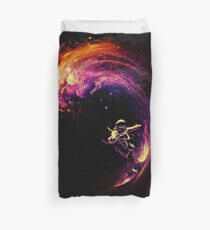 Space Surfing Duvet Cover