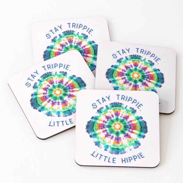 Artikelvorschau, Bleib Trippie, kleiner Hippie entworfen und verkauft von Edenglow Prints & Peculiars.