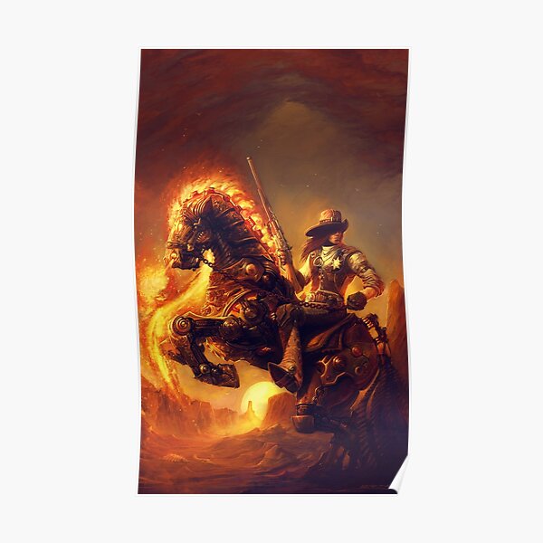 Steampunk Sheriff Poster