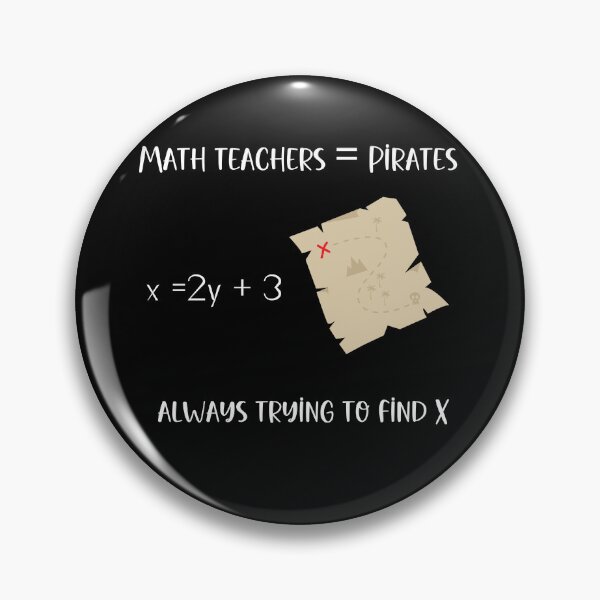 Item preview, Math teachers equals Pirates designed and sold by Bright76.