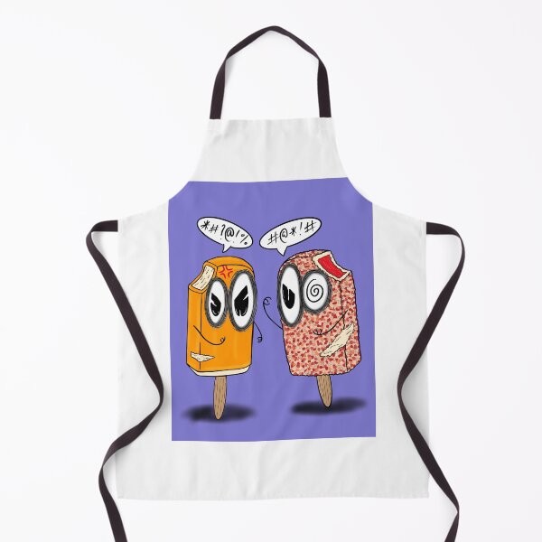 Item preview, Two ice creams arguing designed and sold by ArtistryUnknown.