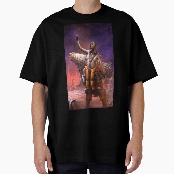 Steampunk Astronaut Oversized T-Shirt