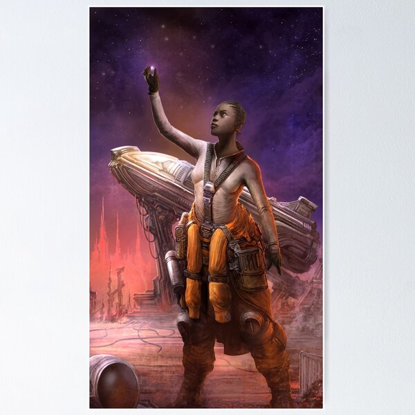 Steampunk Astronaut Poster