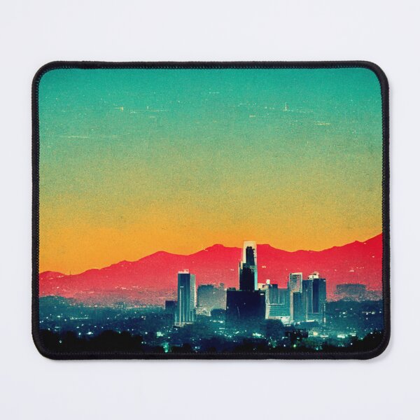 Item preview, Los Angeles View - Workart - Retro #1 designed and sold by The Artwork.