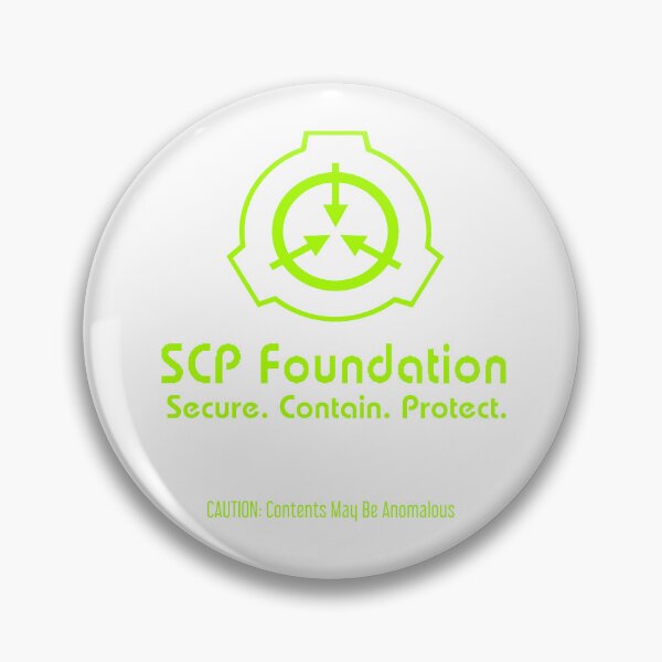 Item preview, SCP Foundation Logo Green (White) designed and sold by Omnavis.