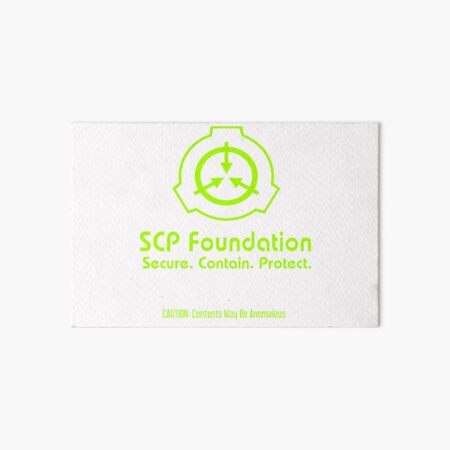 SCP Foundation Secure Contain Protect Art Board Print for Sale by  RRiDesigns