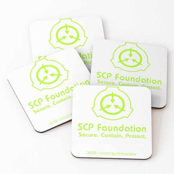 Item preview, SCP Foundation Logo Green (White) designed and sold by Omnavis.