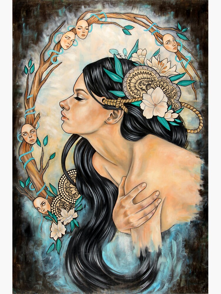 Thumbnail 3 of 3, Magnet, Masks designed and sold by wendyortiz.