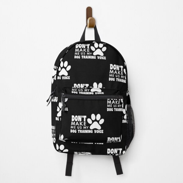 Item preview, dont make me use my dog training voice funny dogs quotes for dog lover designed and sold by randomdogshirt.