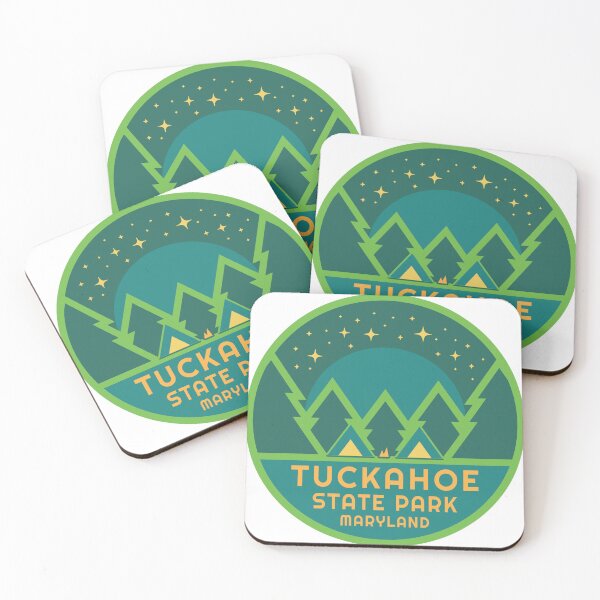 Item preview, Tuckahoe State Park Maryland Starry Pines Logo designed and sold by VanyaKar.