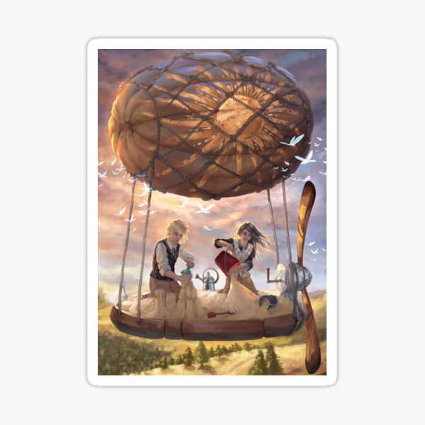 Steampunk Sandbox Sticker