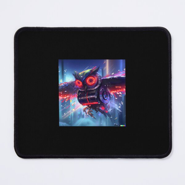 Item preview, Friendly Cyberpunk Owl designed and sold by TeriyakiSaurus.