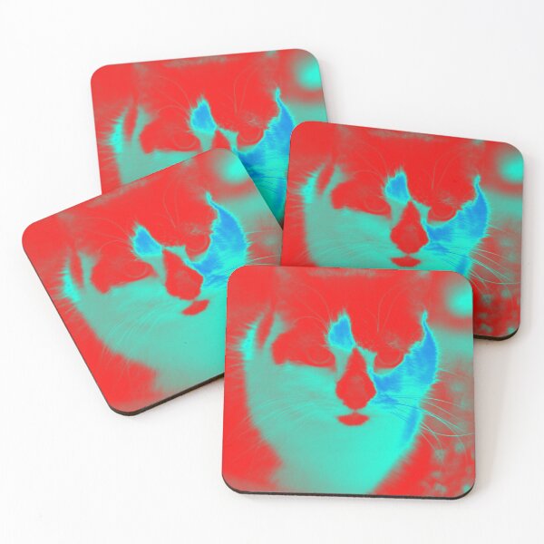 Item preview, Meowish - Bobette - Edition Lite-Brite (Orange Ocean Version) designed and sold by Brazz Official.
