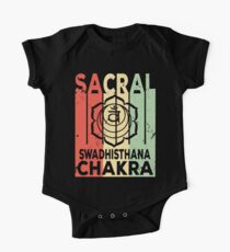 Yoga Sacral Chakra Swadhisthana Vintage Retro One Piece - Short Sleeve