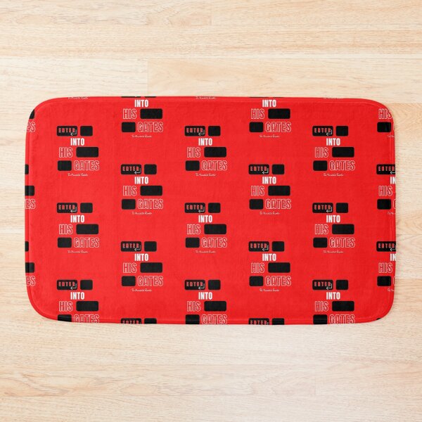 Item preview, ENTER into His Gates - Red and Black designed and sold by TheReporter1.