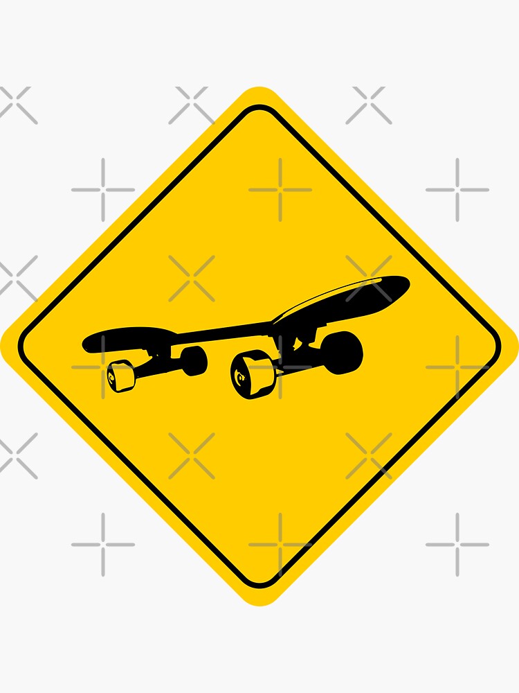 Skateboard Sign by AaronKinzer