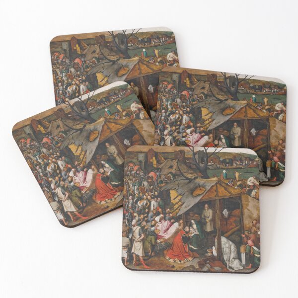 Item preview, Adoration of the Magi | Pieter Brueghel the Younger | 1590 Renaissance Gospel Biblical Art designed and sold by CJET.