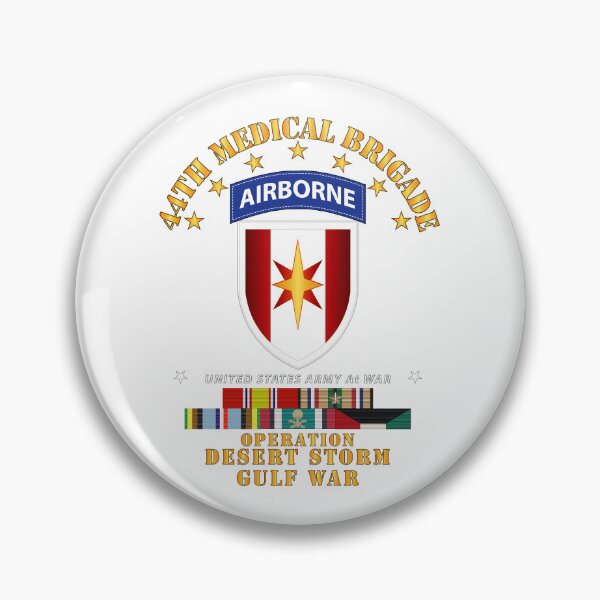 Item preview, Army - 44th Medical Brigade - Desert Storm w DS Svc designed and sold by Military Insignia Products.