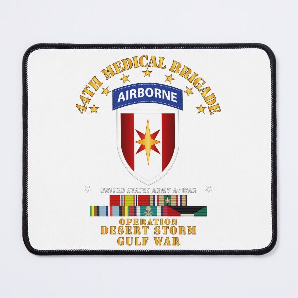 Item preview, Army - 44th Medical Brigade - Desert Storm w DS Svc designed and sold by Military Insignia Products.