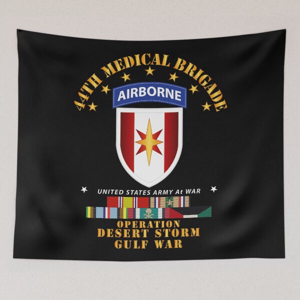 Item preview, Army - 44th Medical Brigade - Desert Storm w DS Svc designed and sold by Military Insignia Products.
