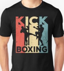 Camiseta unisex Kick Boxing Vintage Retro