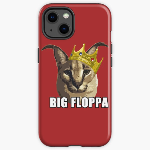 iPhone X/XS Big Floppa - Camisa para niños, diseño de gato caracal