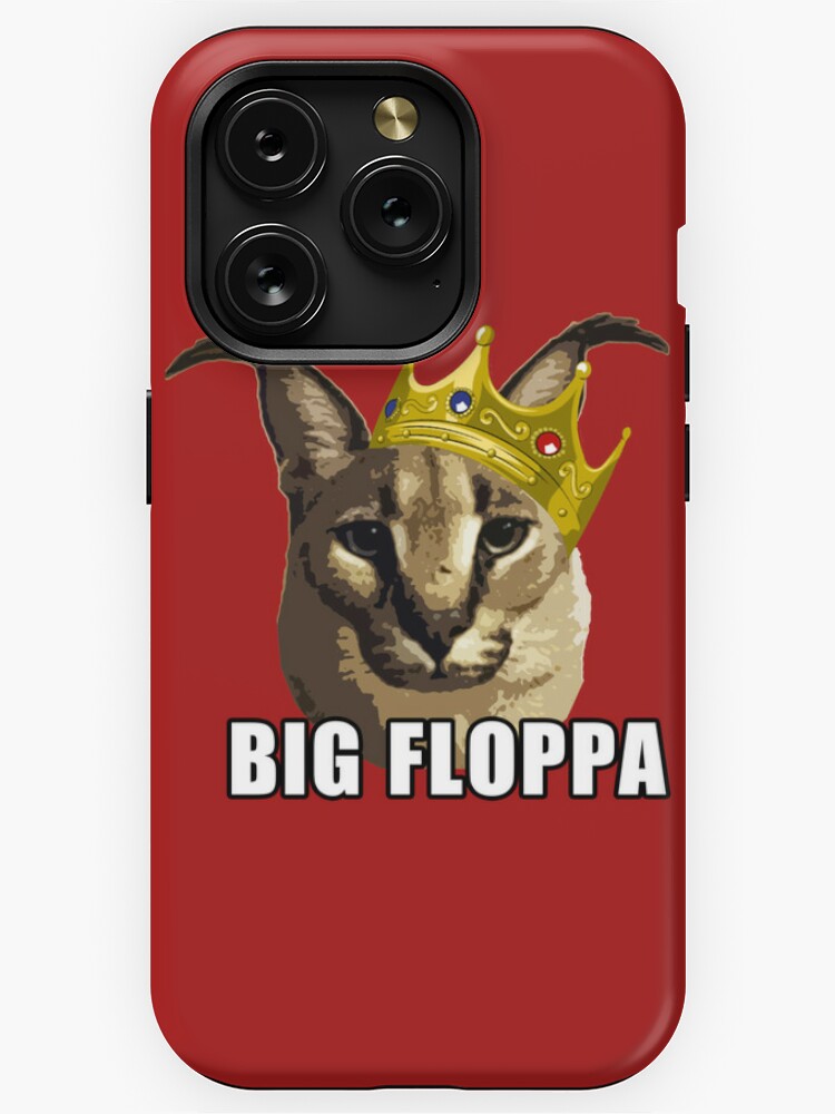  iPhone 12 Pro Max Big Floppa Meme Cat Case : Cell