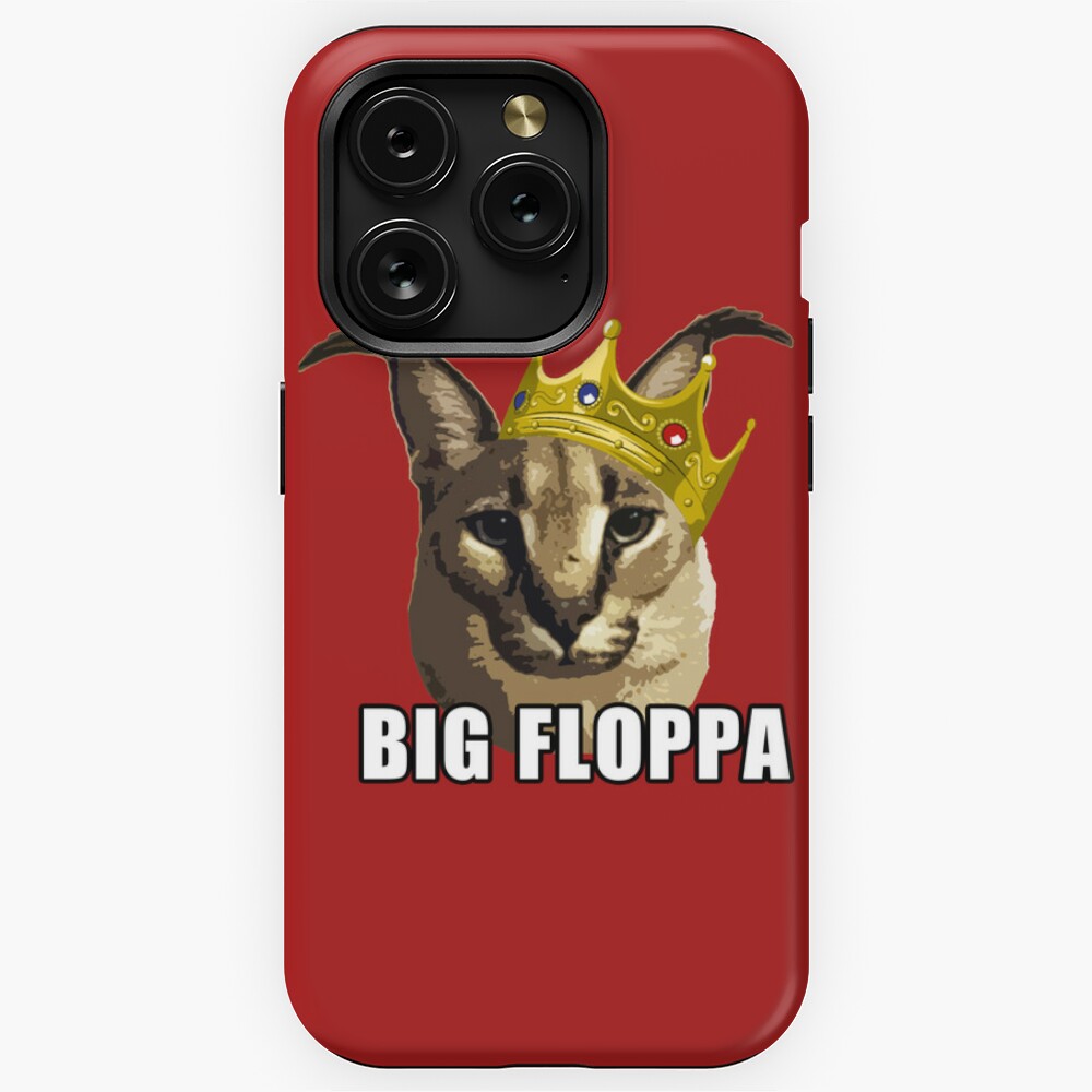 Big Floppa Wanted Poster Sticker Funny Caracal Cat Meme Floppa