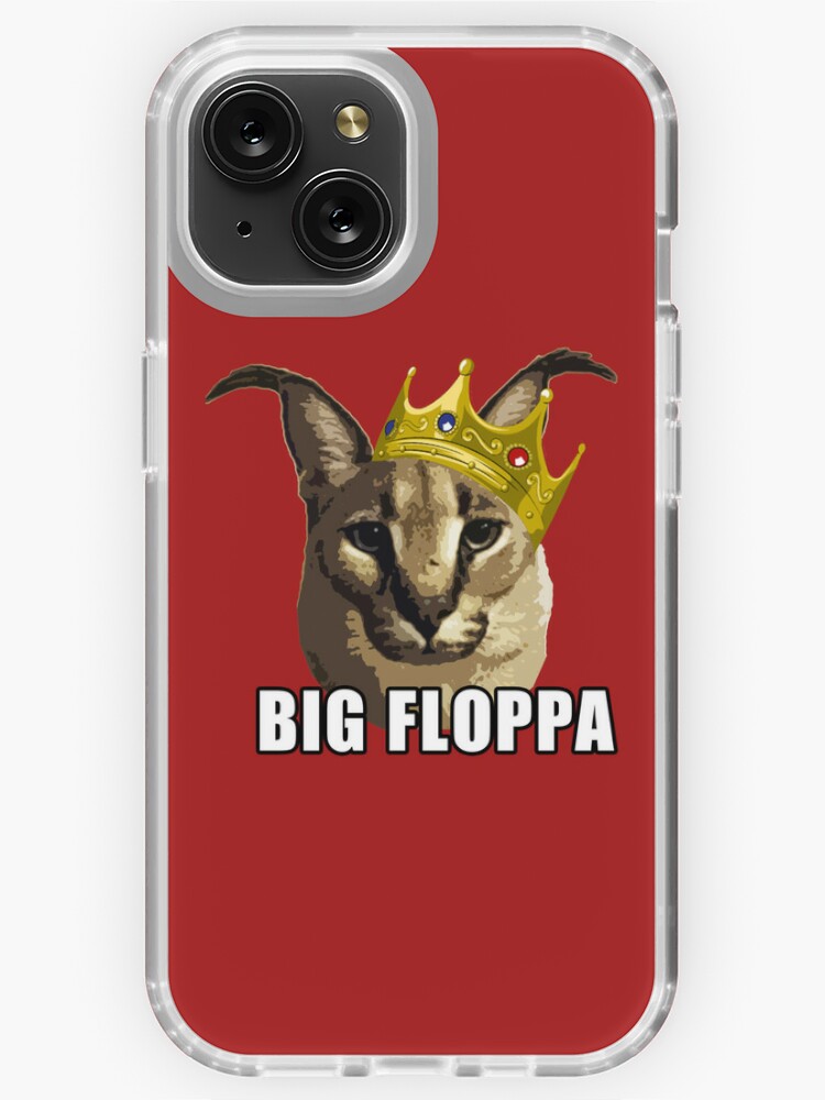 iPhone 12 Pro Max Big Floppa Meme Cat Case