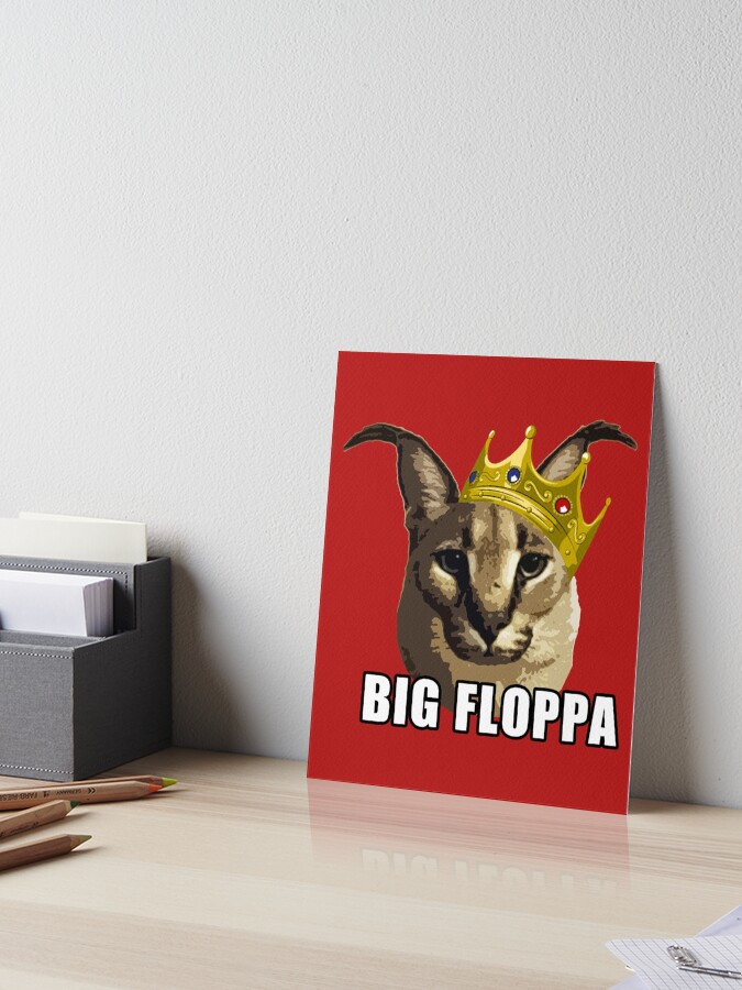 Raise A Floppa Art Print for Sale by da-swag-shop