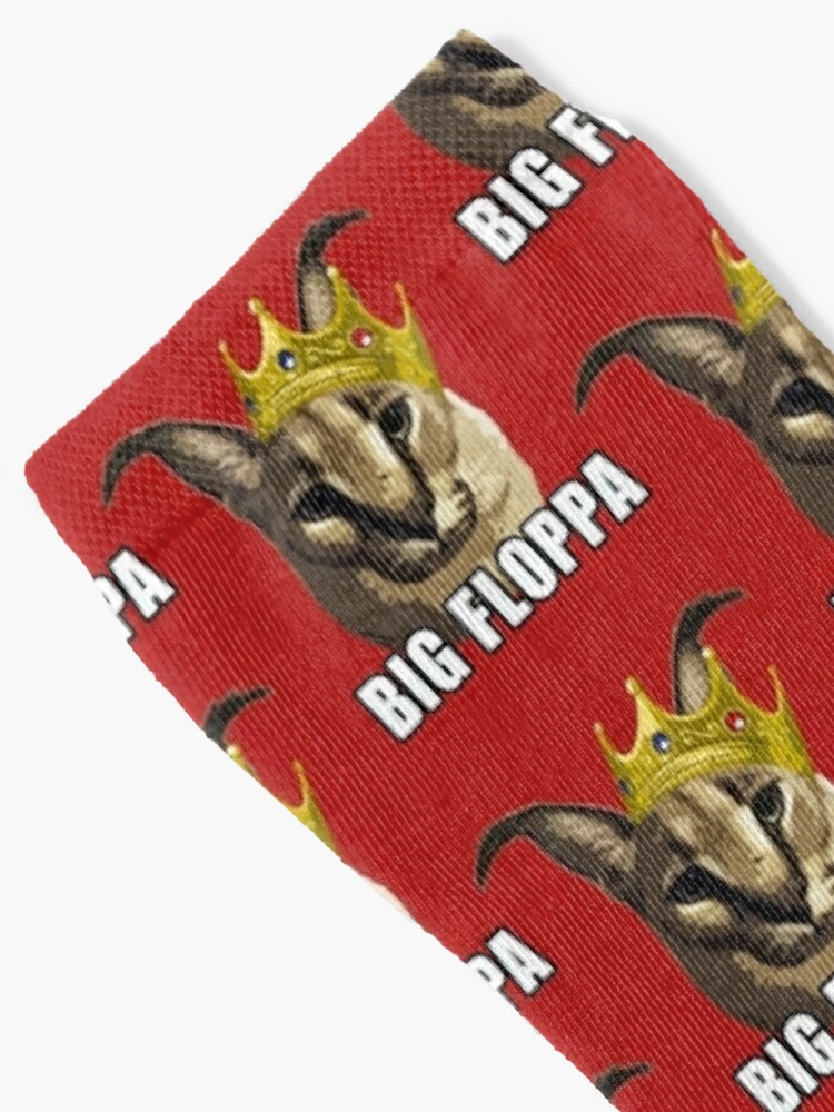 Big floppa rapper king crown poppa meme  Magnet for Sale by Joahnoan
