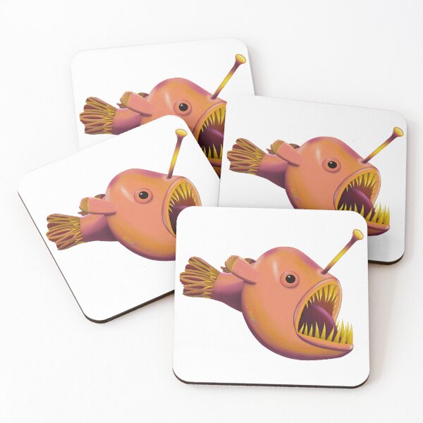 Item preview, Angler Fish by Heather Nafe Art designed and sold by HeatherNafeArt.