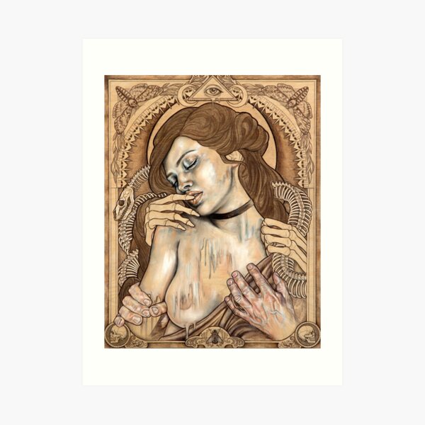 Snake Woman Sex Art Prints Redbubble