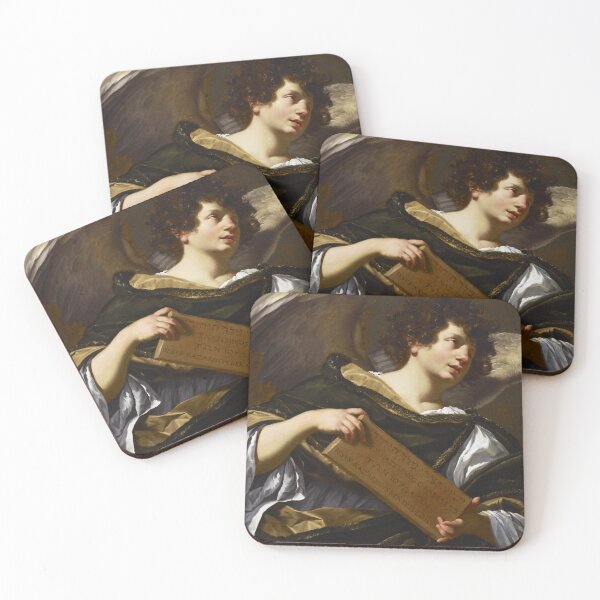 Item preview, Superscription from the Cross | Simon Vouet | 1624 Renaissance Angel Art designed and sold by CJET.