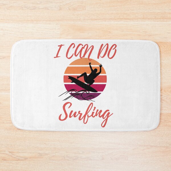 Item preview, I can do surfing i feeling me crumble and disappear  Surfer Surfing designed and sold by WakWakDesigns.
