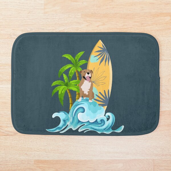 Item preview, Perro pitbull divirtiéndose designed and sold by QuantumRocks21.